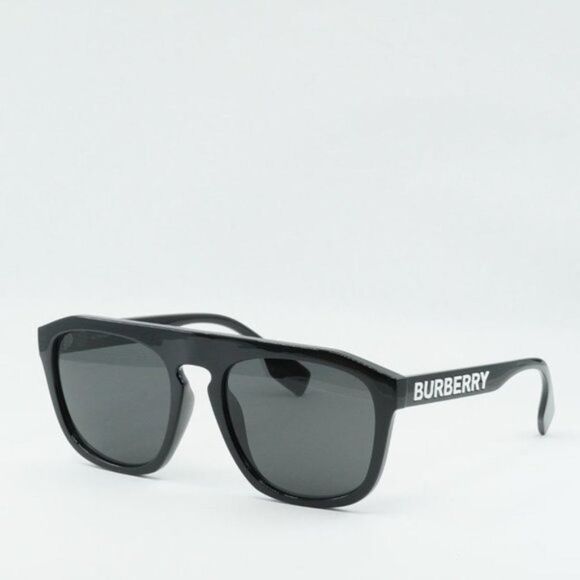 💯 NEW BURBERRY WREN BE4396U 300187 BLACK DARK GREY SUNGLASSES - Picture 1 of 10